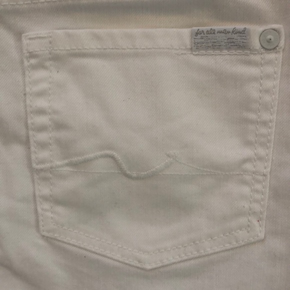 7 for all mankind Jean Mini Skirt - Picture 3 of 7